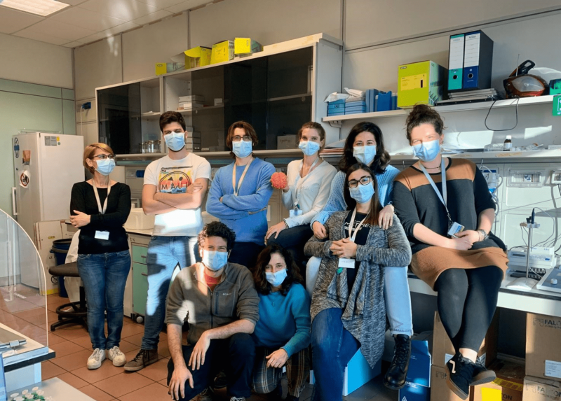Il team del il laboratorio di Morte Neuronale e Neuroprotezione- Dipartimento di scienze farmacologiche e biomolecolari
