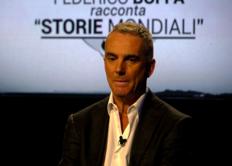 Il giornalista Federico Buffa