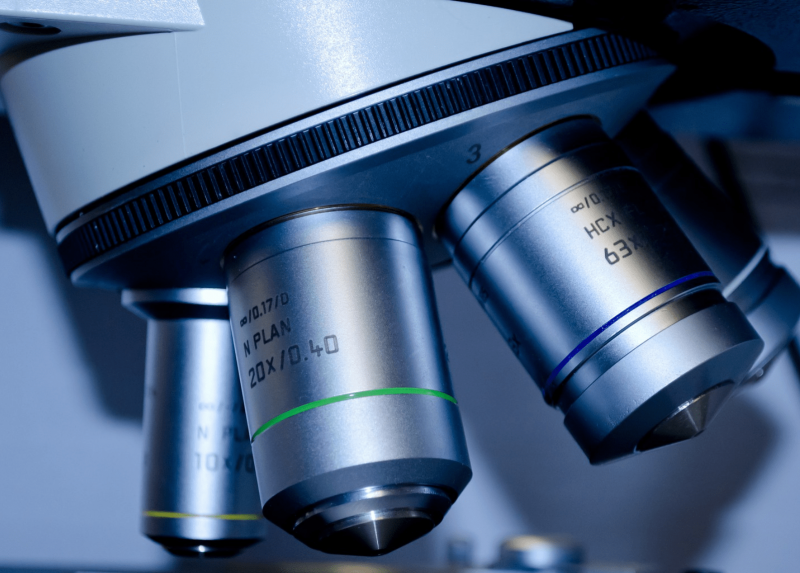 Microscopio - Immagine tratta da Pixabay