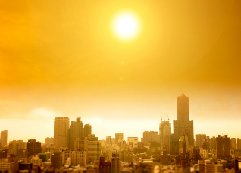 Il fenomeno delle onde di calore