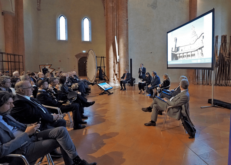 La presentazione all’Abbazia di Valserena a cui ha preso parte anche la prorettrice della Statale, Maria Pia Abbrachio - Foto Università di Parma