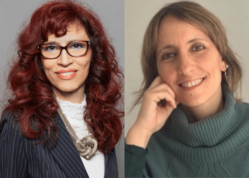 Ines Testoni, direttrice del Master Death Studies & The End of Life dell'Università di Padova e Federica Pirrone, ricercatrice di Etologia Veterinaria dell’Università Statale di Milano