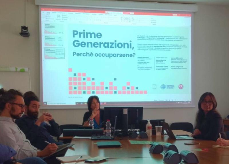 Uno degli incontri per il progetto "PrimaGen"