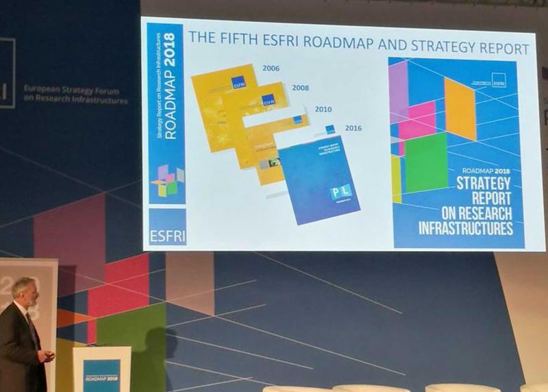 Giorgio Rossi all'ESFRI 2018