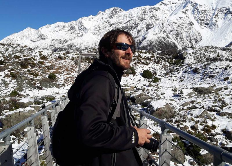 Giorgio Vacchiano in montagna