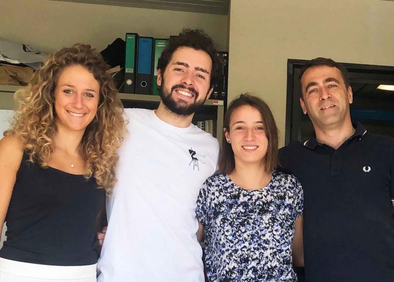 Il team di ricerca di Guido Tiana