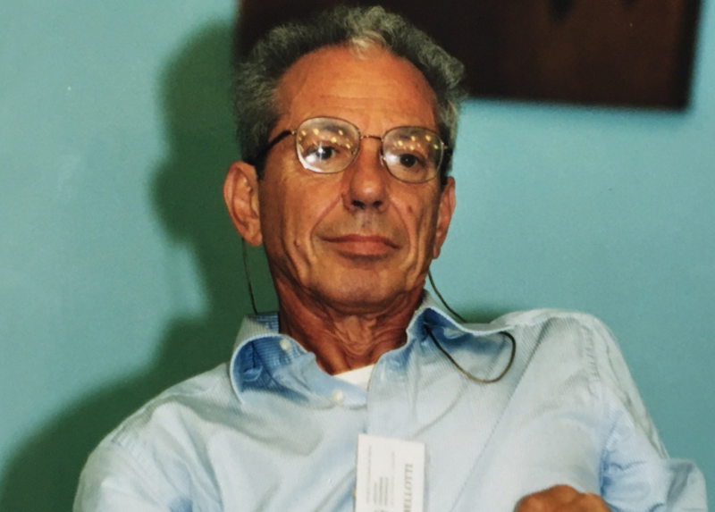 Un'immagine del professor Enrico Bellotti