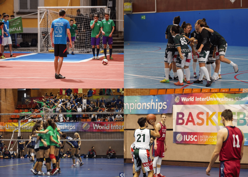 Le squadre della Statale - Foto dal sito unimisport.it