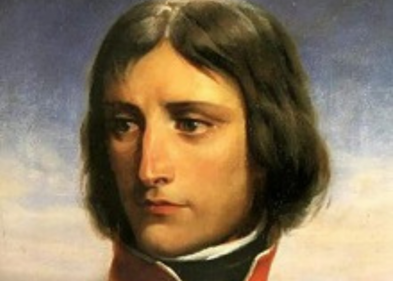 Un ritratto di Napoleone Bonaparte