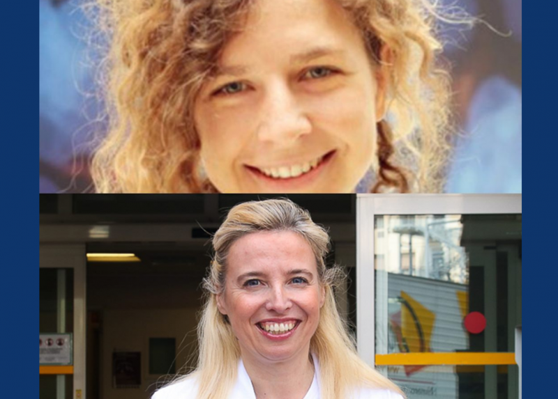 La ricercatrice Alessandra Govoni e la docente della Statale, Stefania Corti