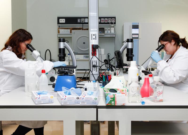 In laboratorio
