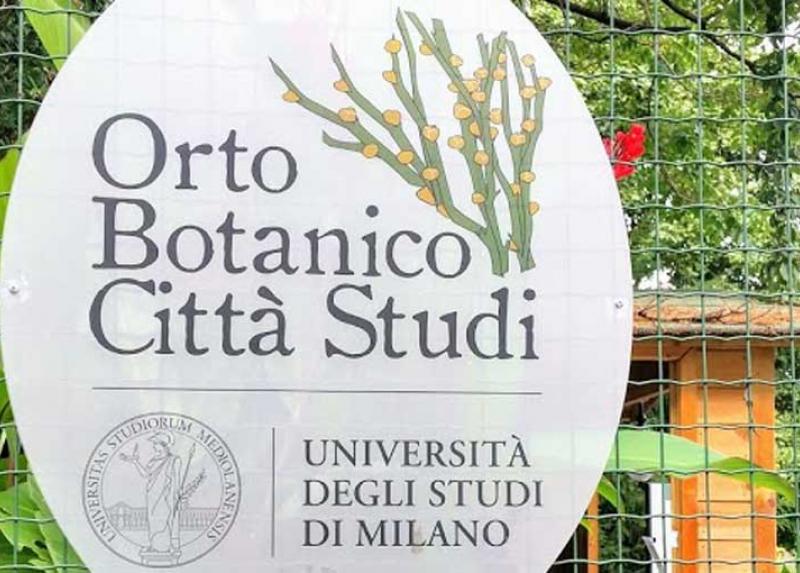 Ingresso dell'Orto Botanico di Città Studi
