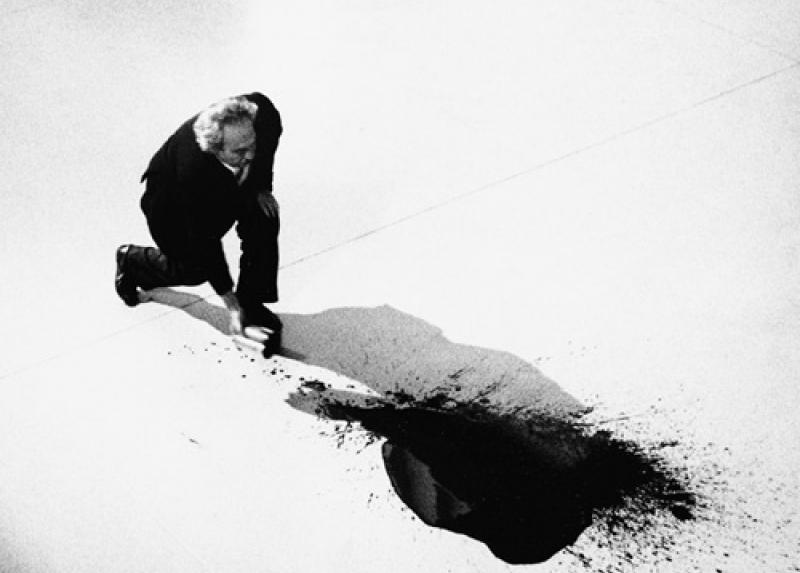 Jannis Kounellis - Foto di Carlo Orsi