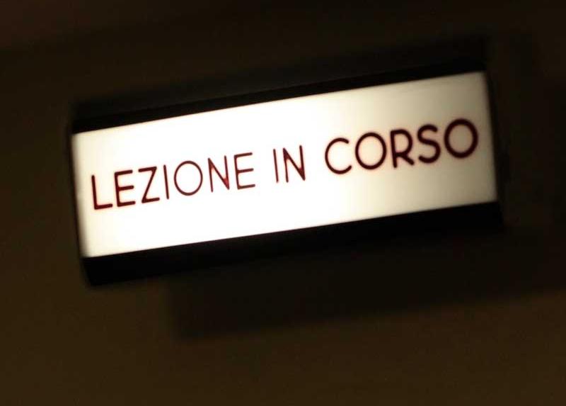 Lezione in corso