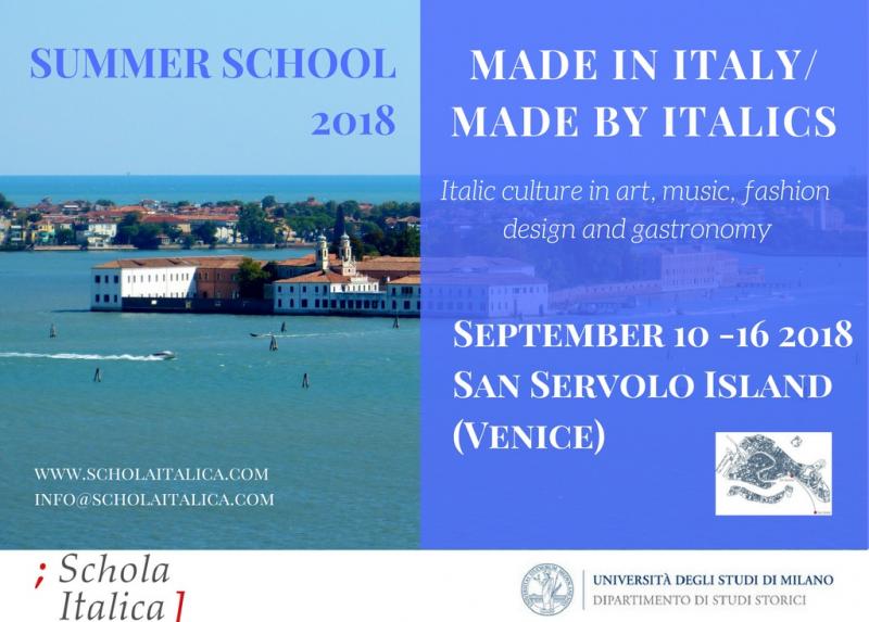 Locandina della Summer School