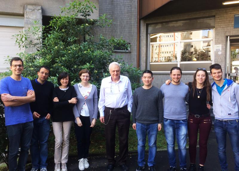 Il gruppo di ricerca guidato dal prof. Cesare Gennari
