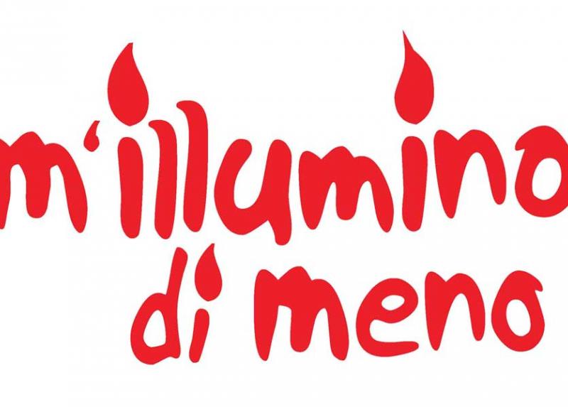 Il logo di M'illumino di meno