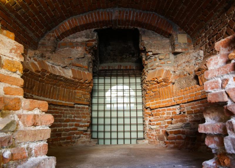 Uno scorcio del nuovo percorso di visite guidate della Ca' Granda