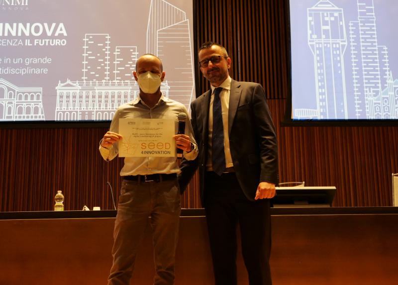 La consegna dell'attestato per il progetto MoWi