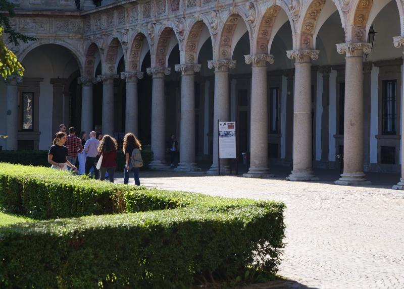 La sede di via Festa del Perdono dell'Università Statale