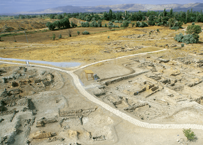 Veduta del karum dei mercanti assiri nella Città Bassa di Kültepe - Copyright Kültepe Excavations Archive