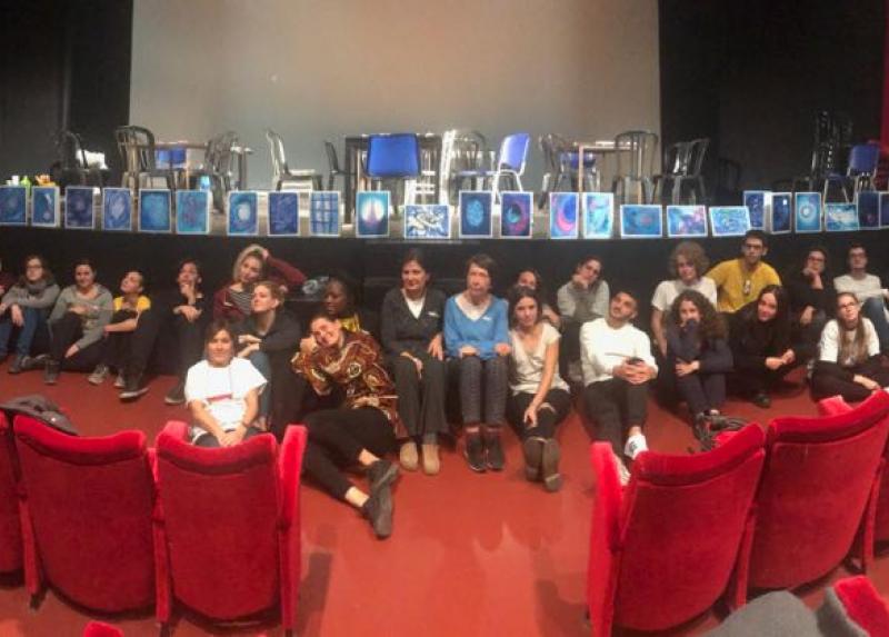 Gli attori al Teatro Beccaria