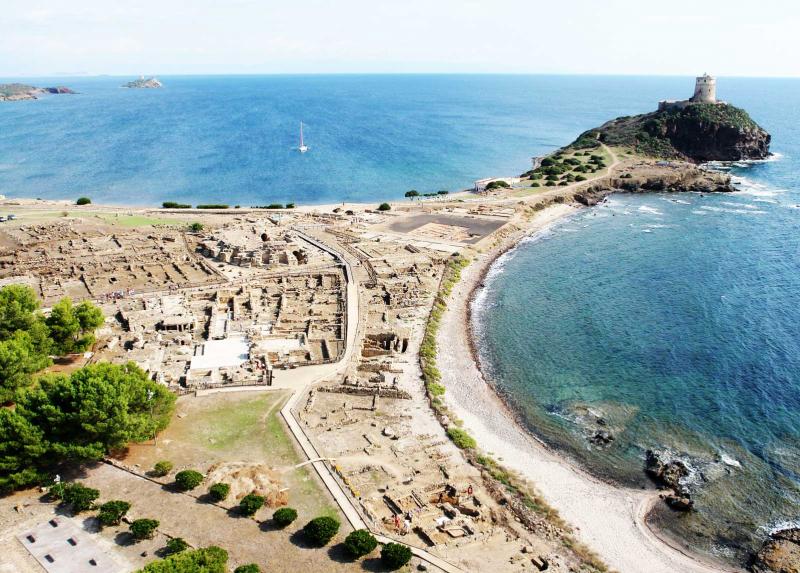 Panoramica di Nora