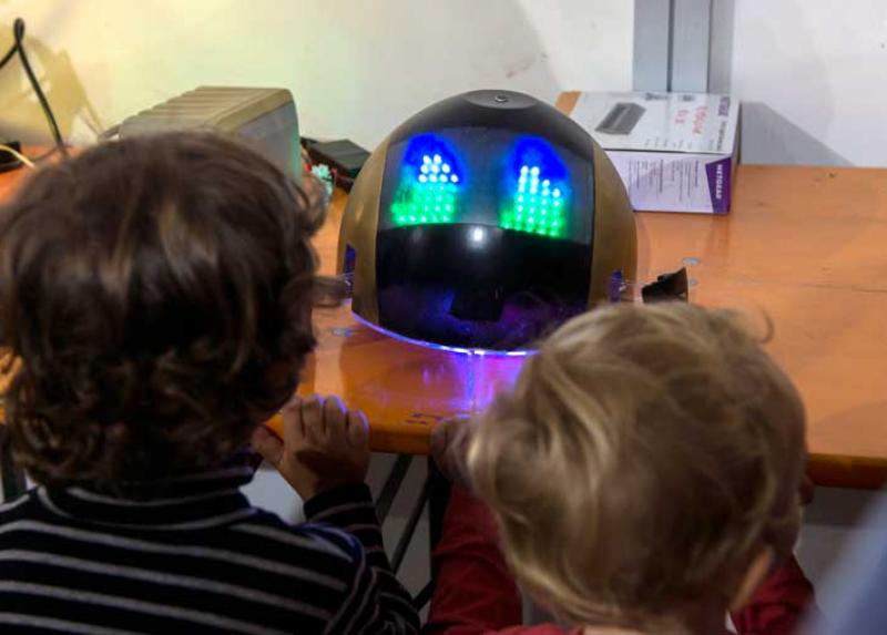 Piccoli visitatori alla scorsa edizione di MMT