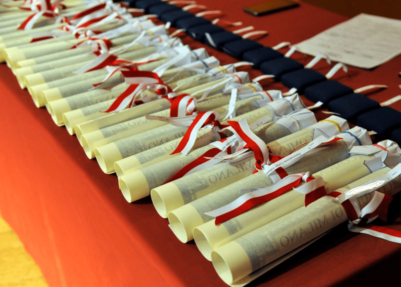 Le pergamene della cerimonia di Sant'Ambrogio