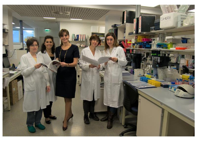 Il team di ricercatrici guidato dalla docente di Farmacologia  Marina Camera