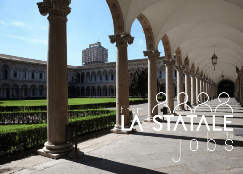 Uno scorcio della sede della Statale in via Festa del Perdono