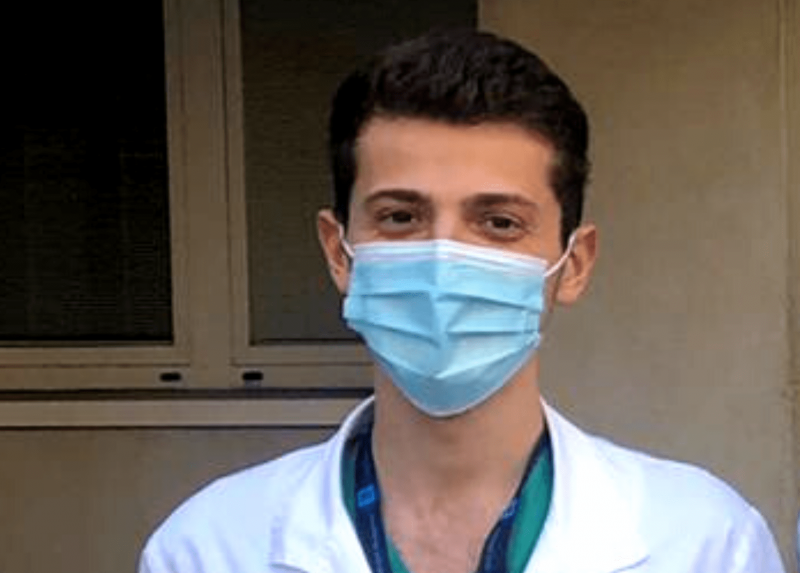 Andi Nuredini, studente della Facoltà di Medicina e Chirurgia dell’Università Statale di Milano