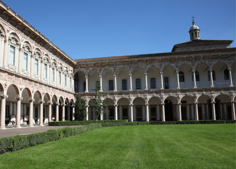Uno scorcio dell'Università Statale