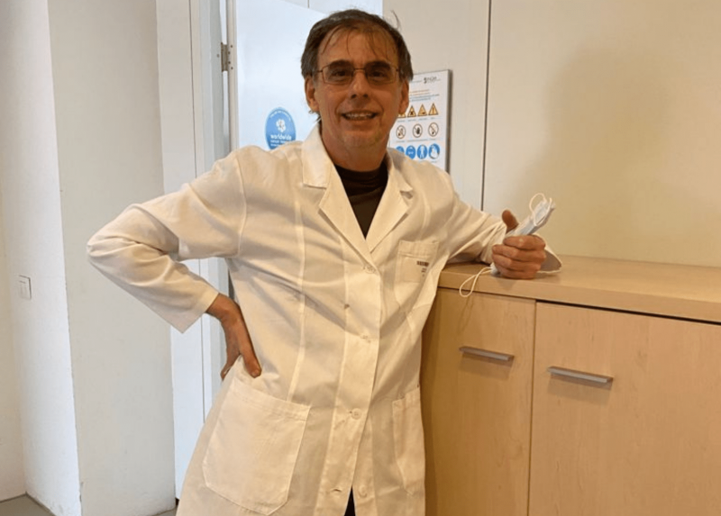 Stefano Biffo, docente di Anatomia comparata e citologia al dipartimento di Bioscienze