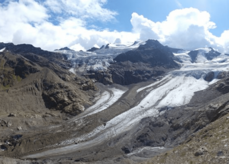 Il Ghiacciaio dei Forni nel Parco Nazionale dello Stelvio