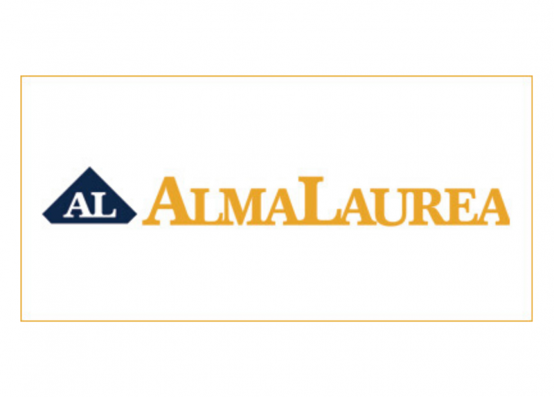Il logo di AlmaLaurea
