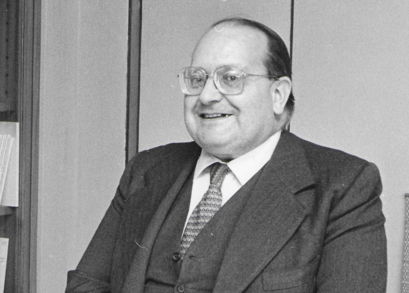 Il professor Rodolfo Paoletti