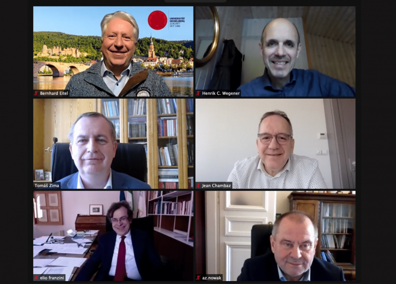 Il Governing Board, composto dai rettori delle Università partner dell'Alleanza 4EU+