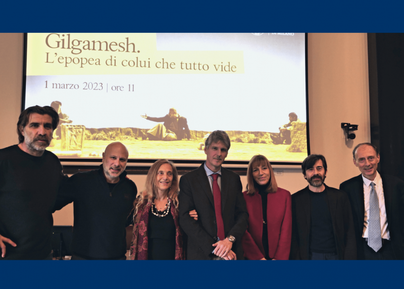 Il regista e gli attori Giovanni Calcagno, Luigi Lo Cascio e Vincenzo Pirrotta con Maria Pia Abrracchio, Luca Peyronel, Claudia Berra e Alberto Bentoglio