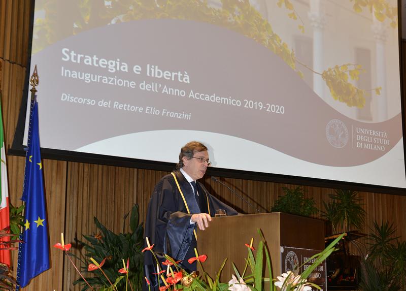 Rettore Franzini_inaugurazione anno accademico