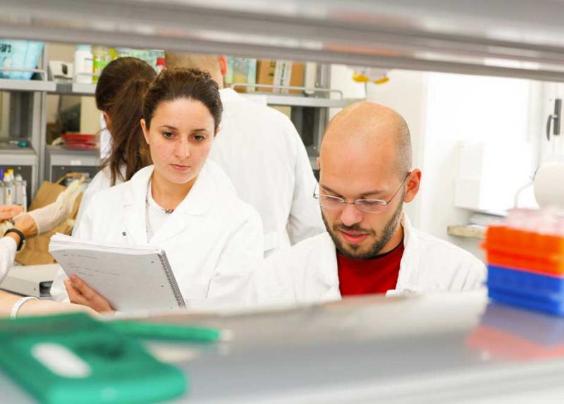 In laboratorio