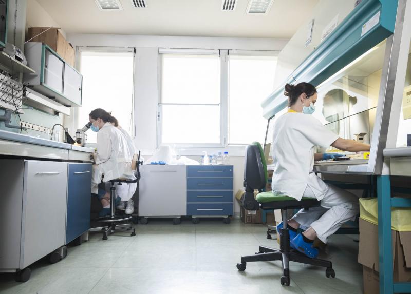 Ricercatrici in laboratorio