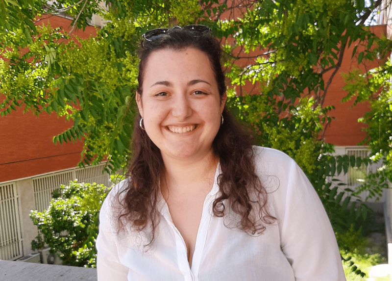 Sabrina Rizzello, studentessa del corso di laurea magistrale Lingue e Letterature europee ed extraeuropee della Statale