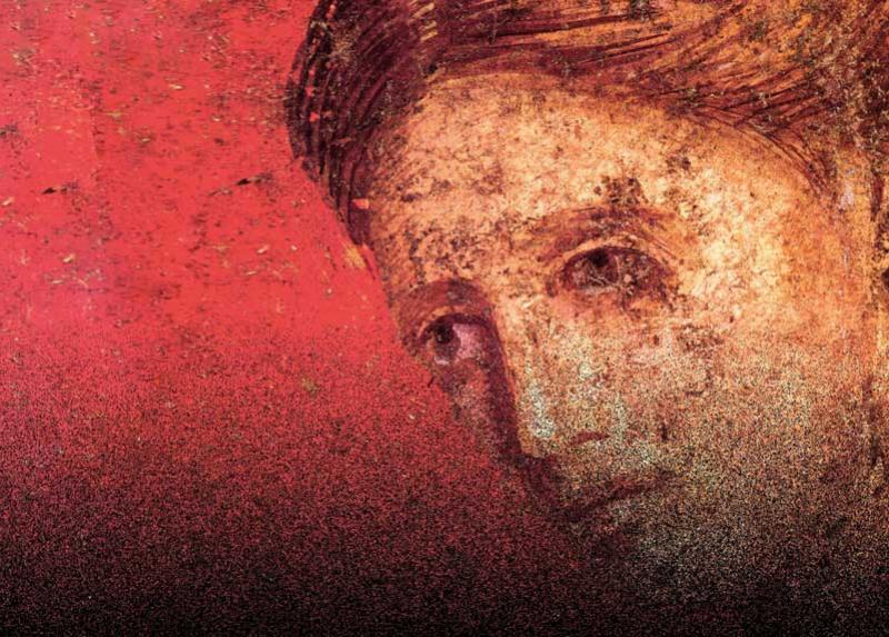 Particolare della locandina dello spettacolo "Sangue"