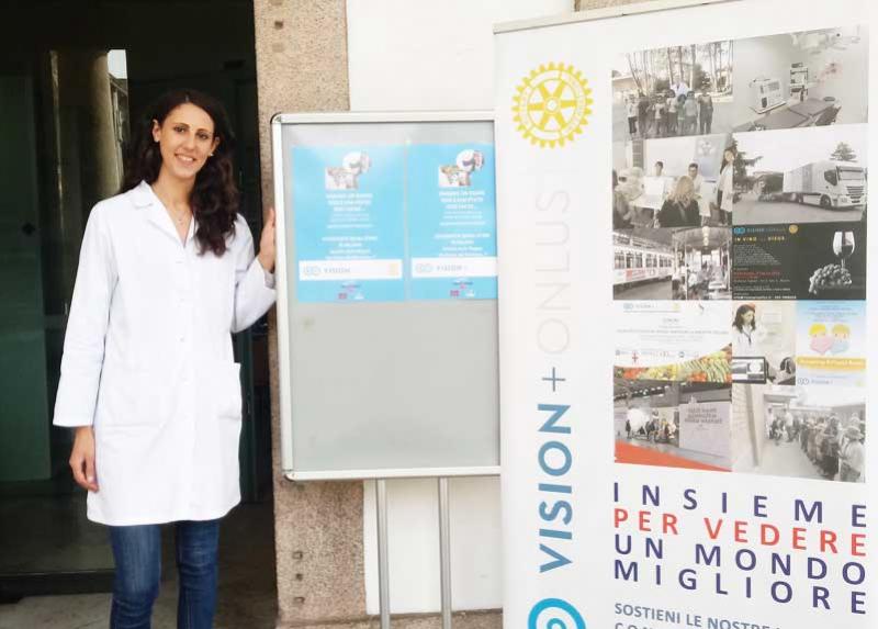 Stefania Colombo della onlus Vision+