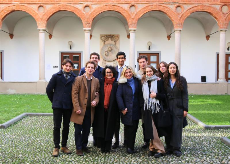 La squadra della Statale impegnata nella Competizione italiana di mediazione