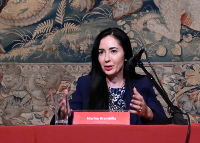 La rettrice Marina Brambilla
