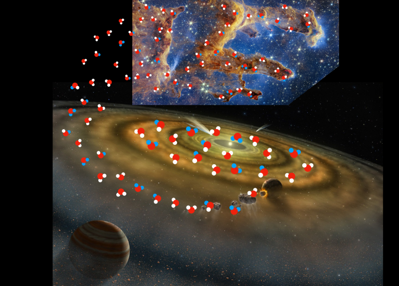 Image credits: NASA, ESA, CSA, STScI; J. DePasquale, A. Koekemoer, A. Pagan (STScI) and NASA/FUSE/Lynette Cook