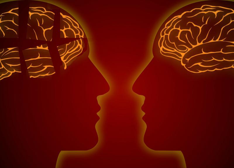 Immagine del cervello tratta da Pixaby