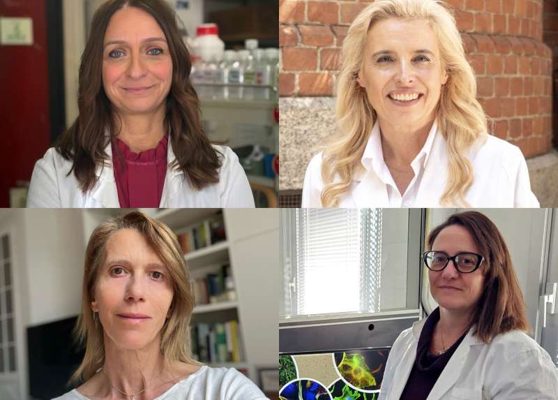 Marta Fumagalli, Stefania Corti, Claudia Verderio, Tiziana Bonifacino.